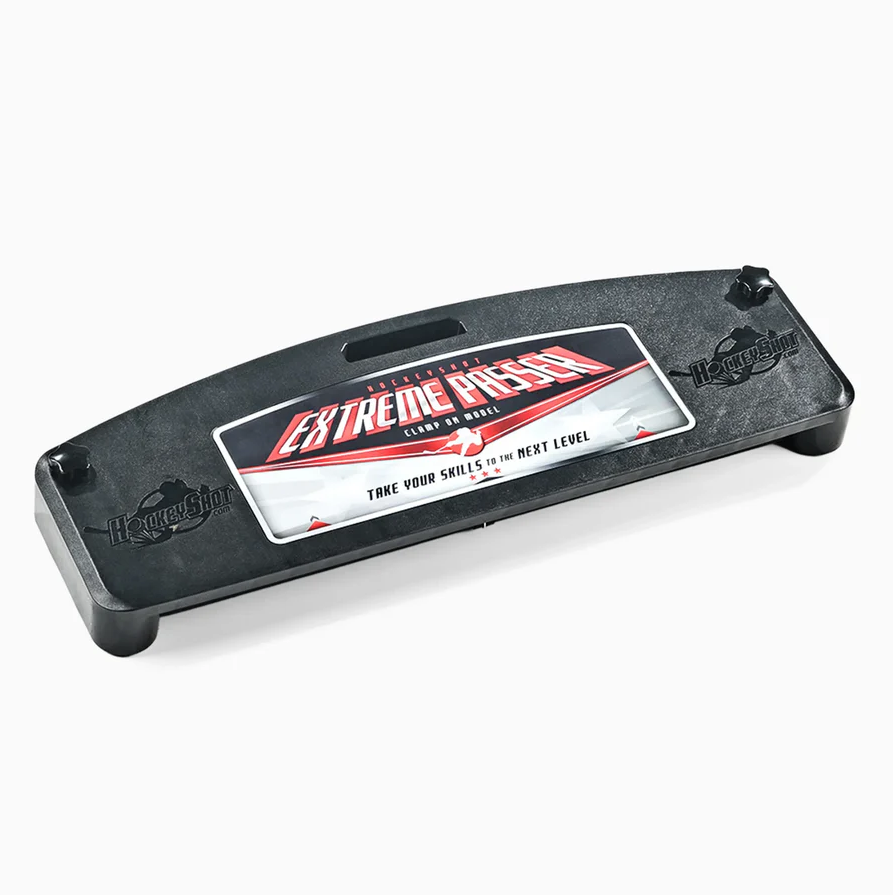 A photo of the HockeyShot Extreme Passer 30" in colour black.