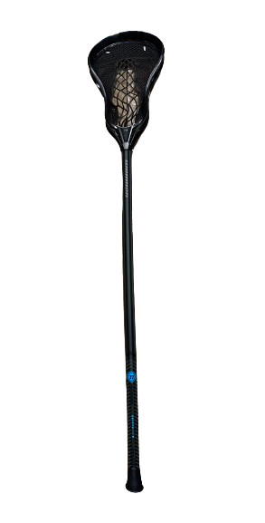 A photo of the Warrior EVO Warp Next Complete Lacrosse Stick in colour black.