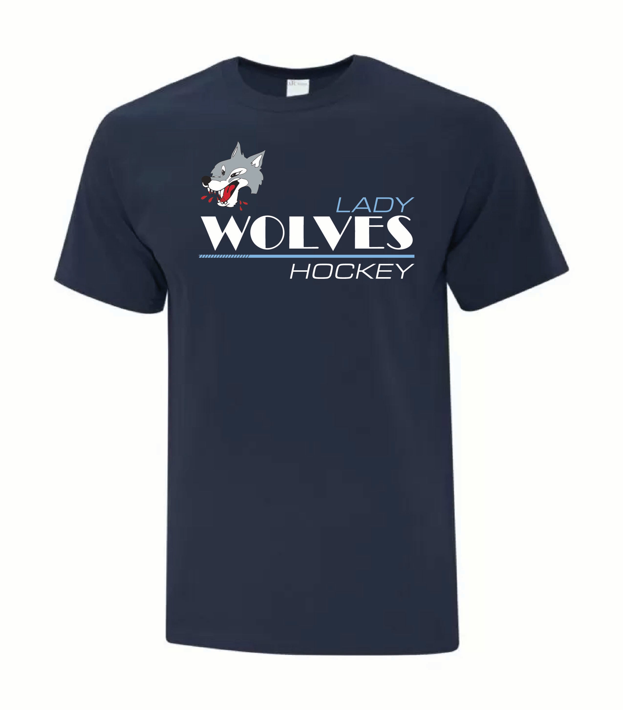 Sudbury Lady Wolves - Adult T-shirt in Navy – Skater's Edge Source for ...