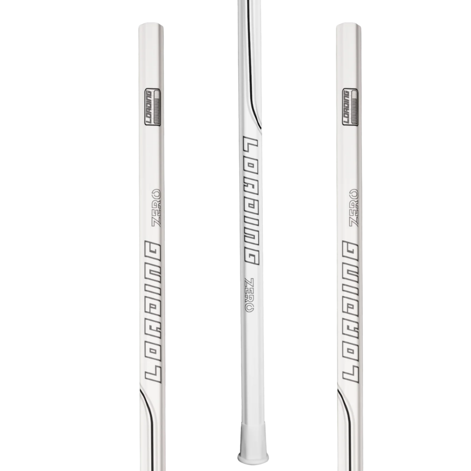 A photo of the Loading Lacrosse Carbon Zero 165G Lacrosse Shaft in colour white and grey.