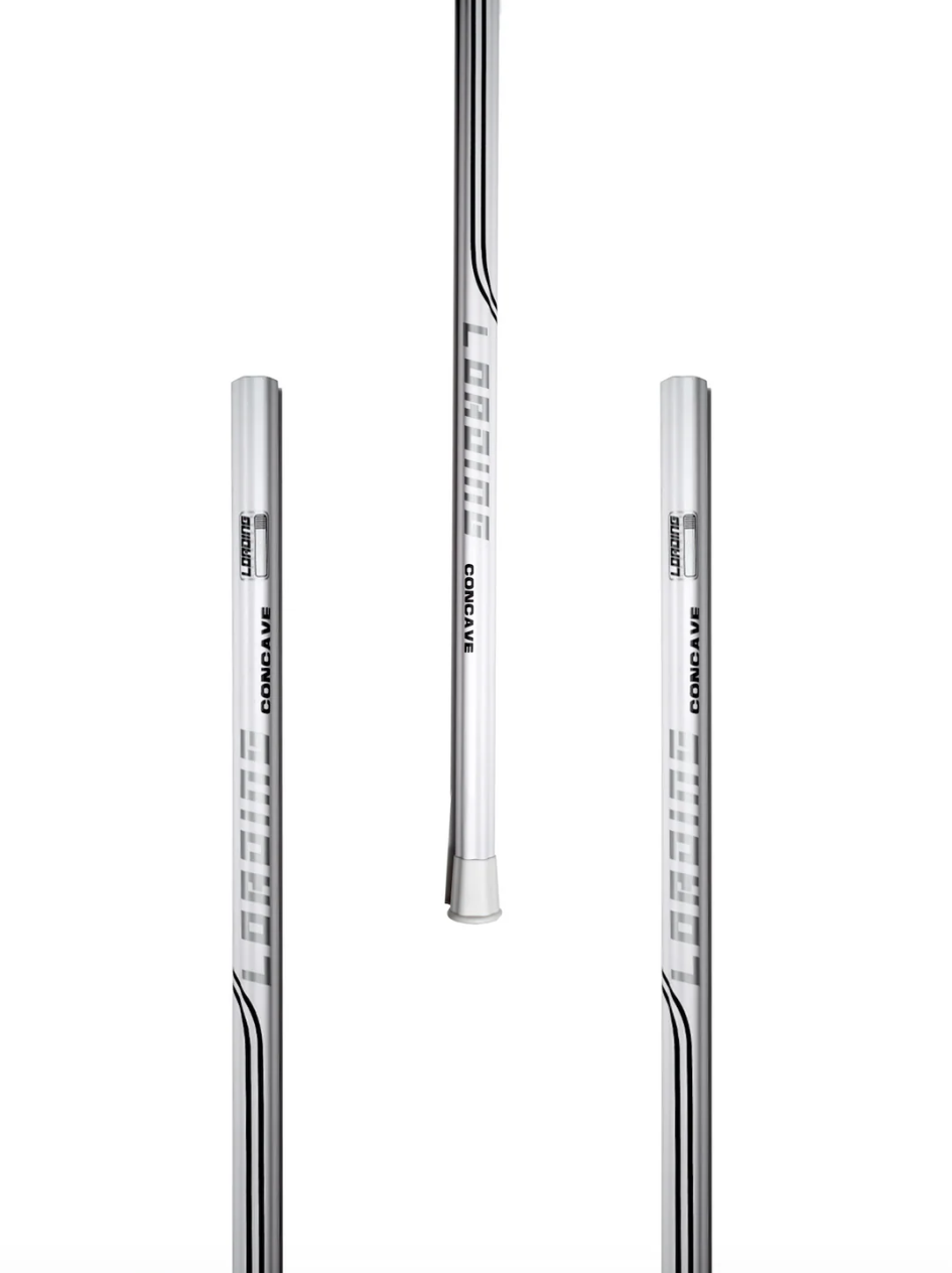 A photo of the Loading Lacrosse Defense Lacrosse Shaft in colour white and black