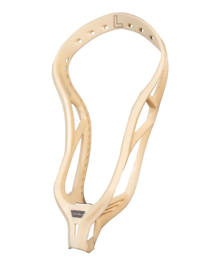 A photo of the Loading Lacrosse WYN Strung Lacrosse Head in colour bone.