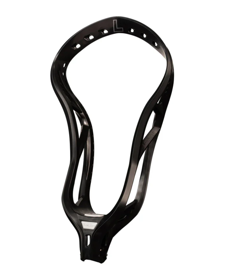 A photo of the Loading Lacrosse WYN Strung Lacrosse Head in colour black.