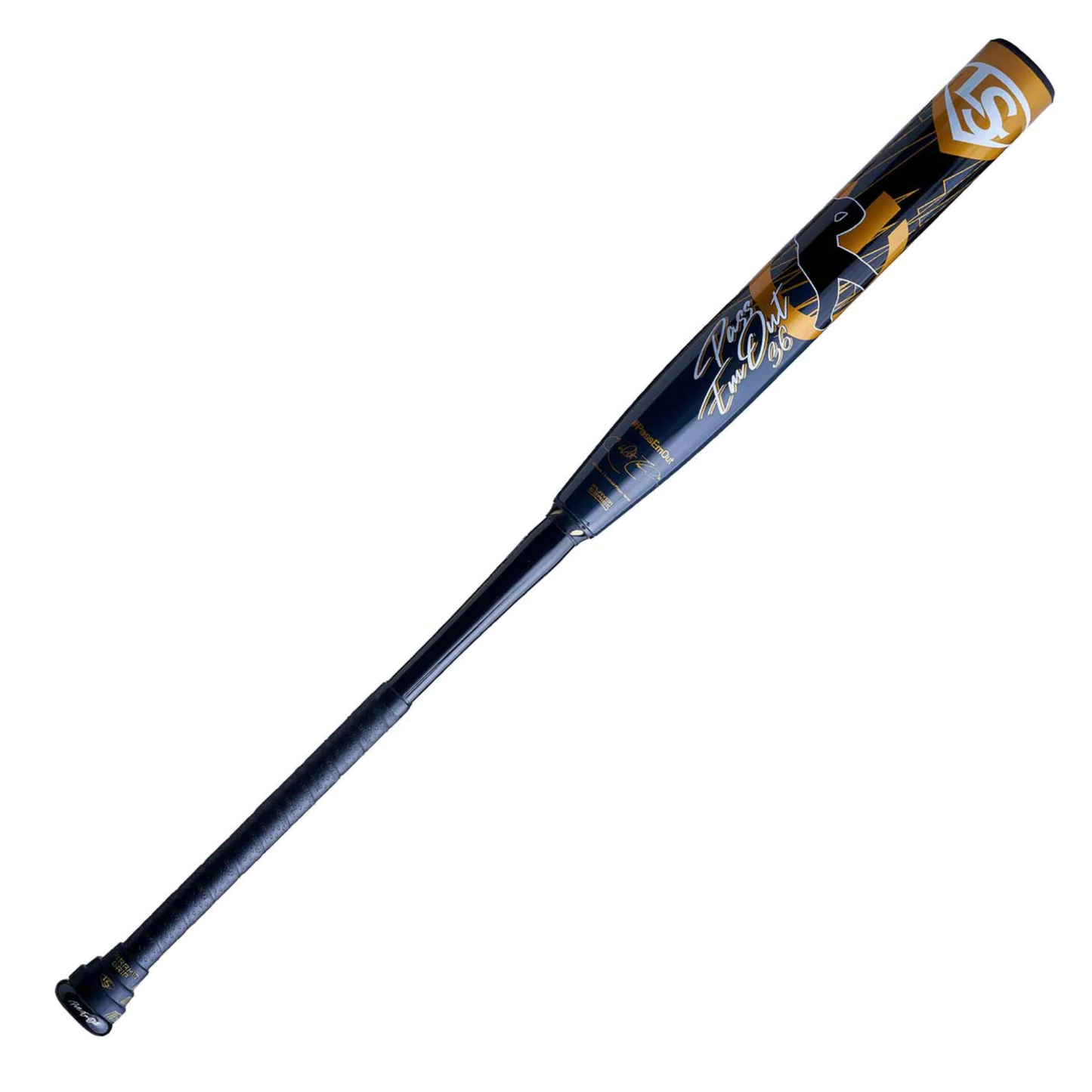 A photo of the Louisville Slugger 12" USSSA Slo-Pitch Bat Everett Williams front view.