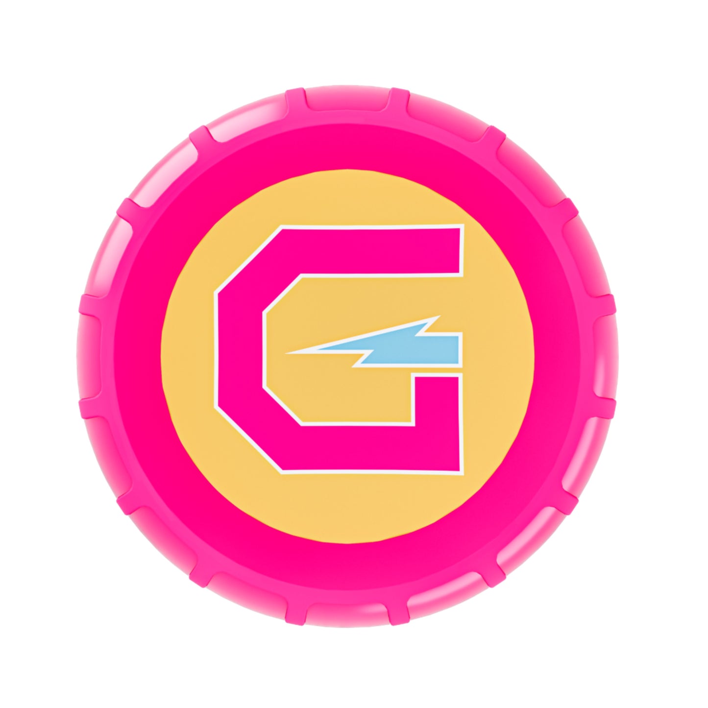 A photo of the Louisville Slugger 2026 Genesis "Ice Cream" 2PC Balance USSSA Bat in colour beige, pink and blue.