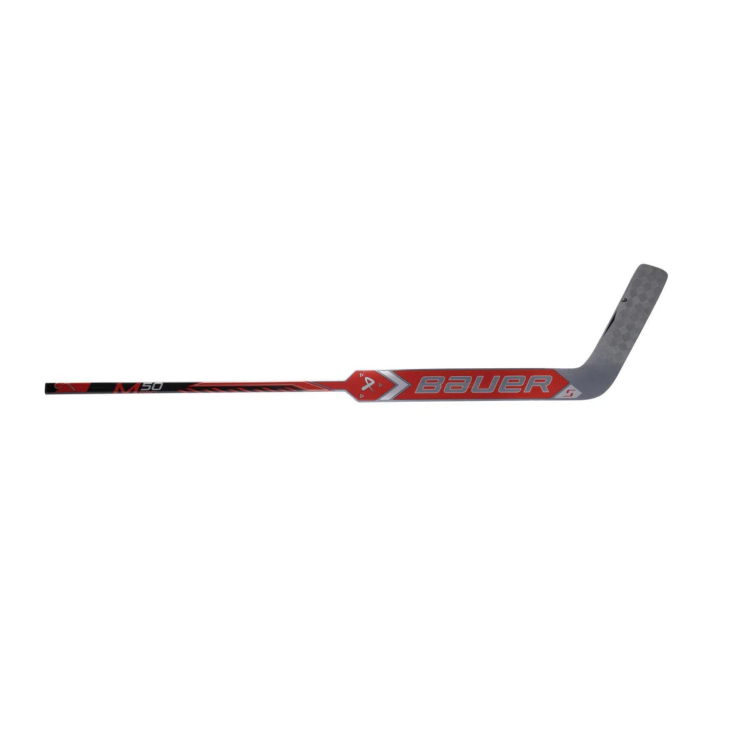 A photo of the BAUER Supreme M50 Pro Senior Goalie Stick in colour red.