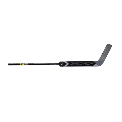 A photo of the BAUER Supreme M50 Pro Senior Goalie Stick in colour black and silver.