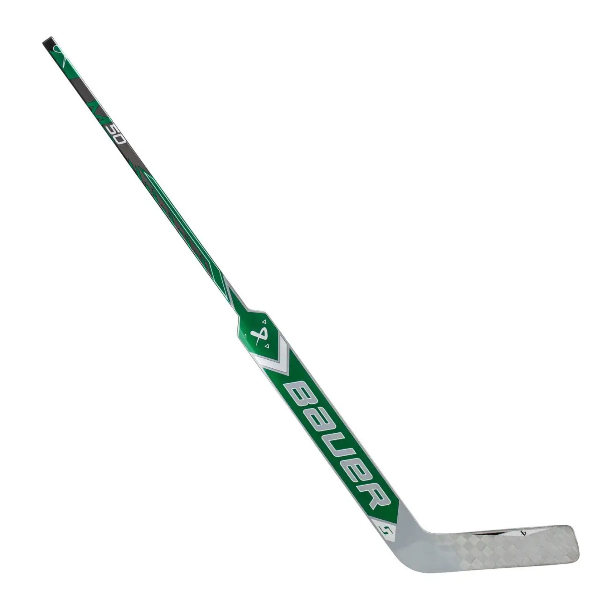 A photo of the BAUER Supreme M50 Pro Senior Goalie Stick in colour green.
