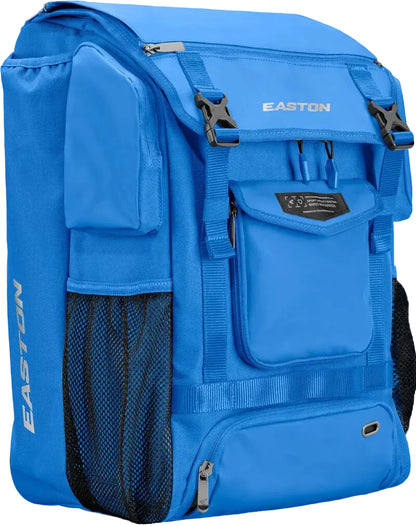 A photo of the Easton MAV1 Backpack in colour Columbian blue.