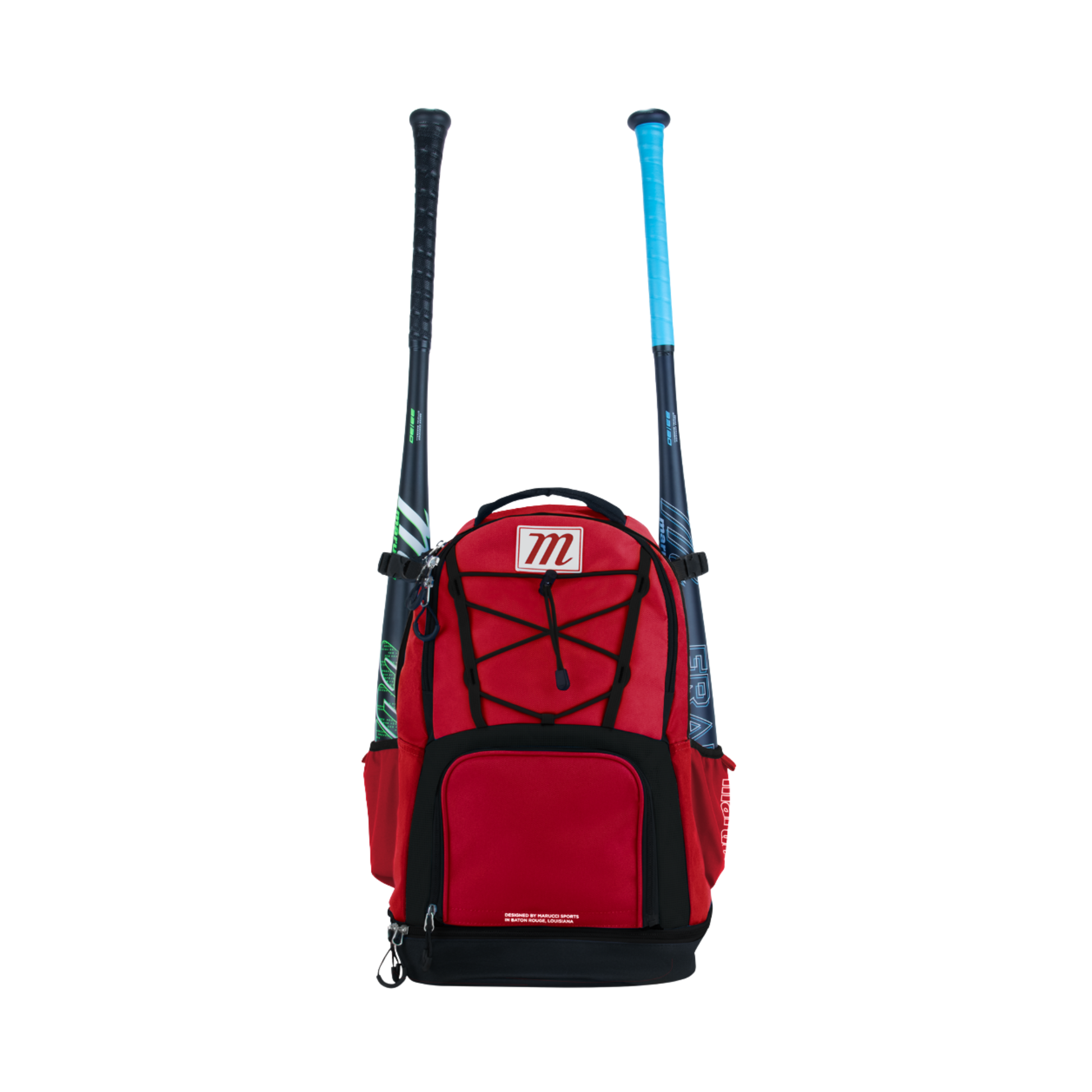 A photo of the Marucci Blazr Bat Pack in colour red.