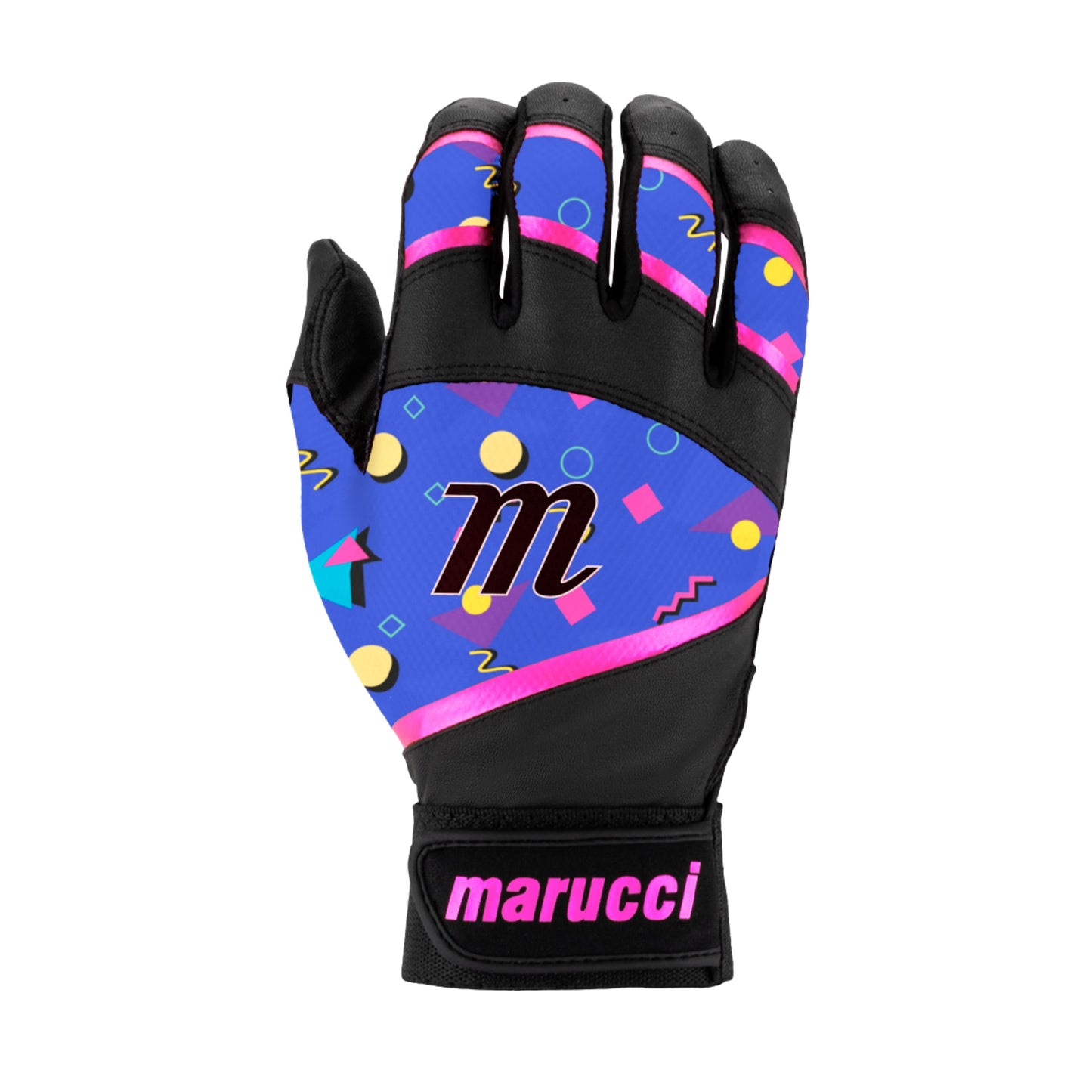 A photo of the Marucci Foxtrot Tee Ball Batting Gloves in colour pink.