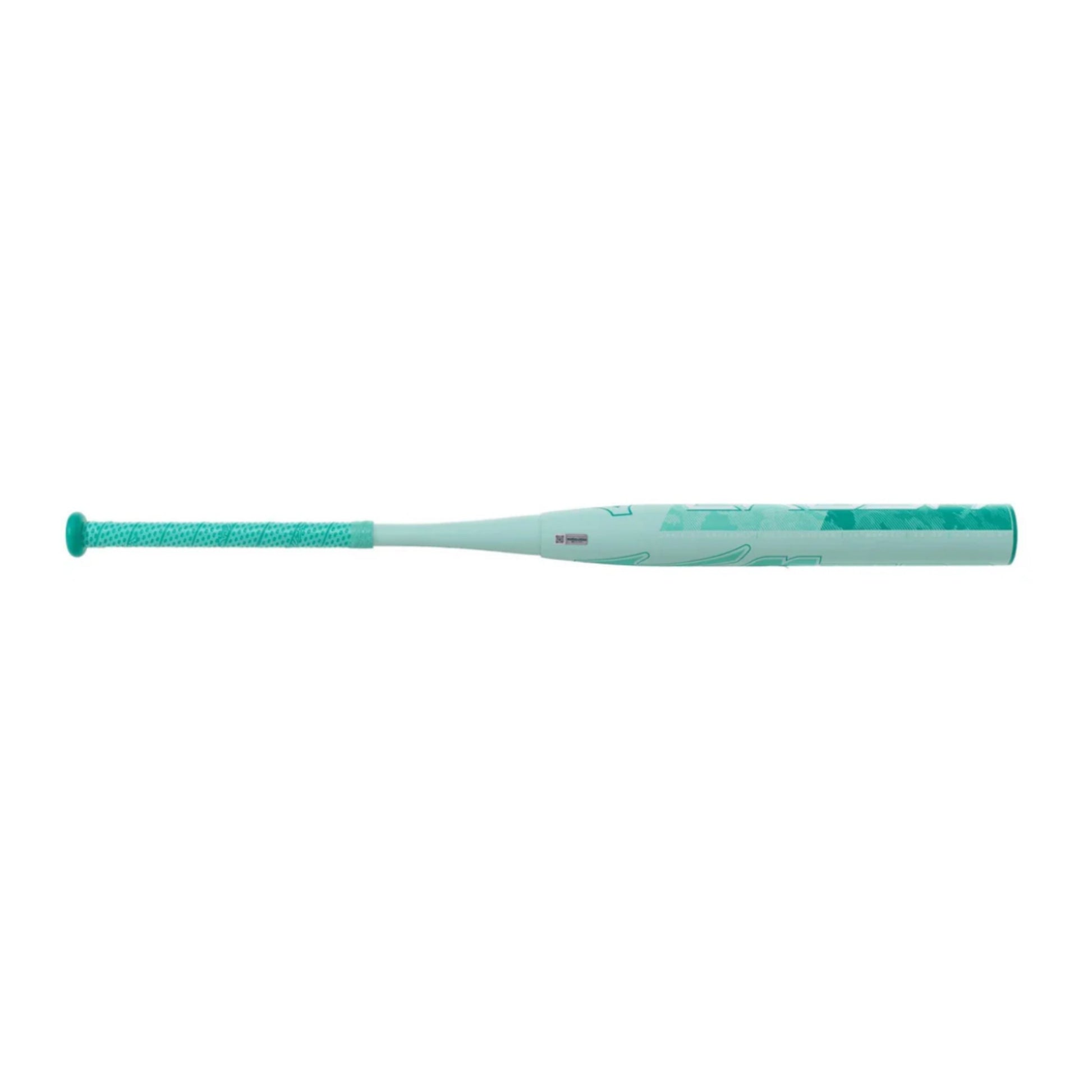A photo of the Mizuno Crush 2-Piece End Load USSSA Slo-Pitch Softball Bat in colour mint green.