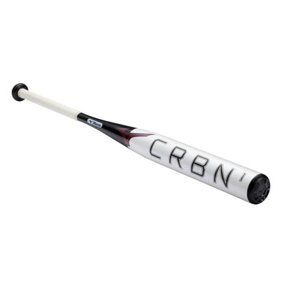 A photo of the Mizuno F24 CRBN1 (-10) Fastpitch Softball Bat (2026) in colour white and black.
