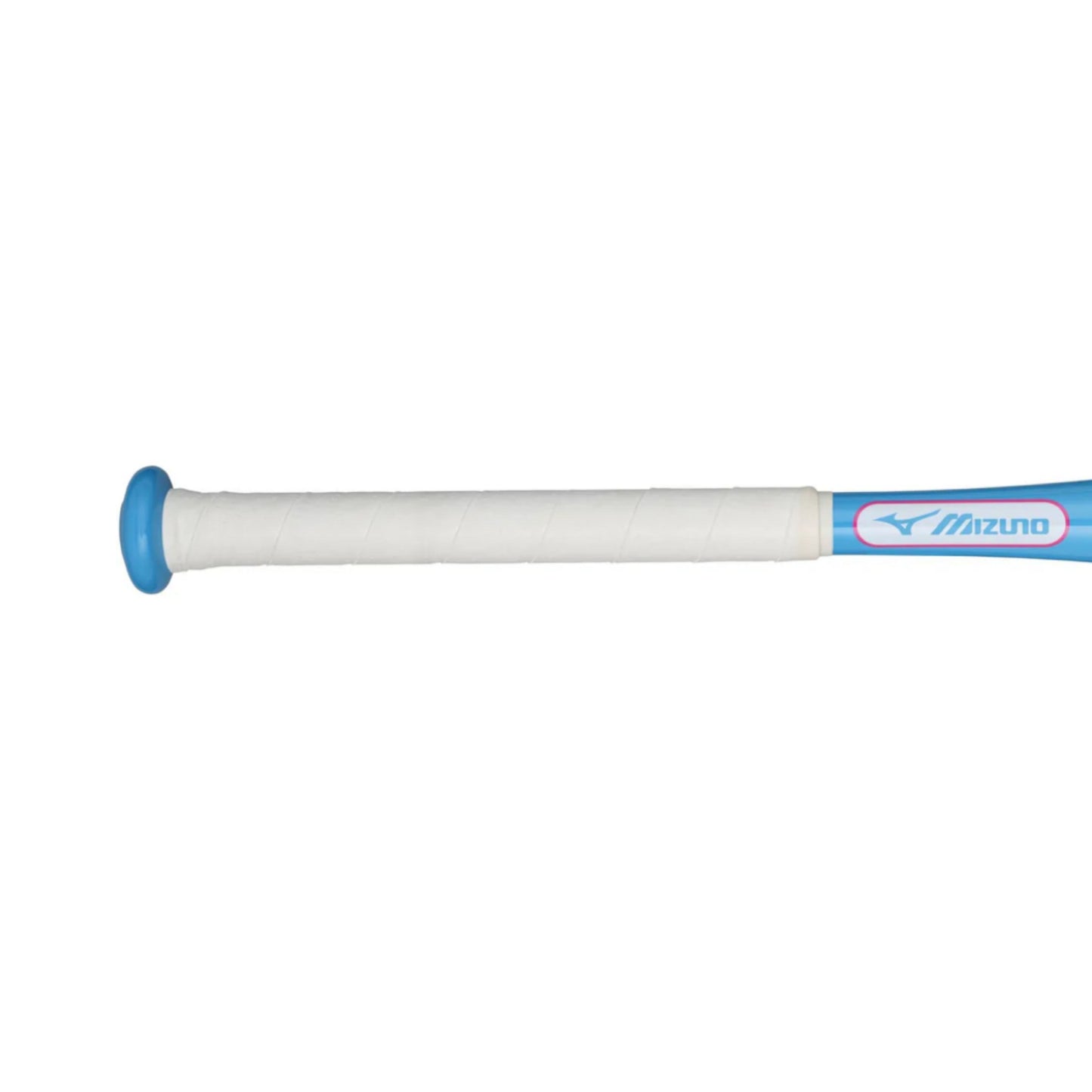 A photo of the Mizuno Finch (-13) Tee Ball Fastpitch Bat (2026) in colour white, red and blue.