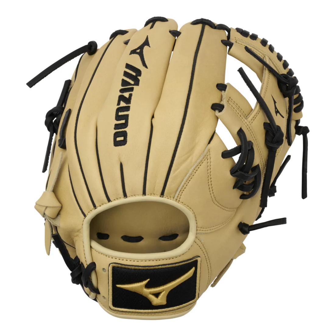Mizuno MVP Prime 11.75 Fielders Baseball Glove in color tan and black.