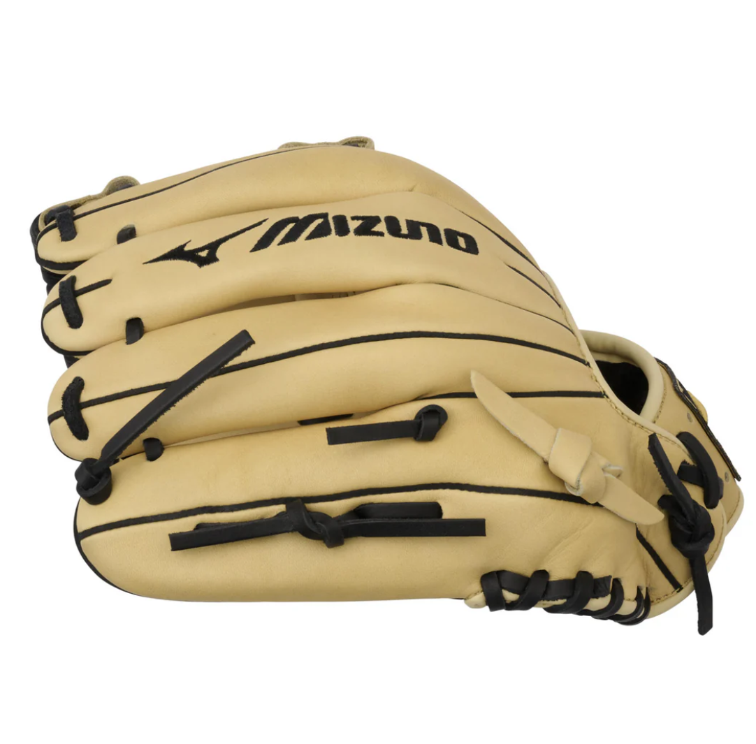 Mizuno MVP Prime 11.75 Fielders Baseball Glove in color tan and black.