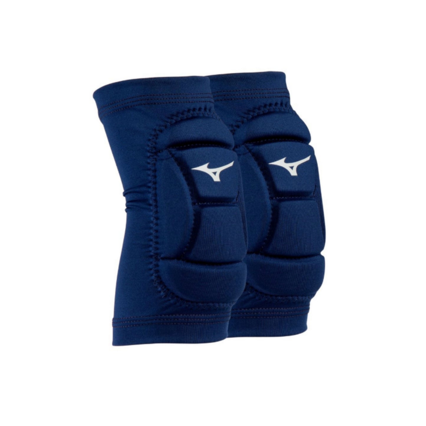 A photo of the Mizuno MZO Volleyball Elbow Pads in colour navy with white Mizuno logo.