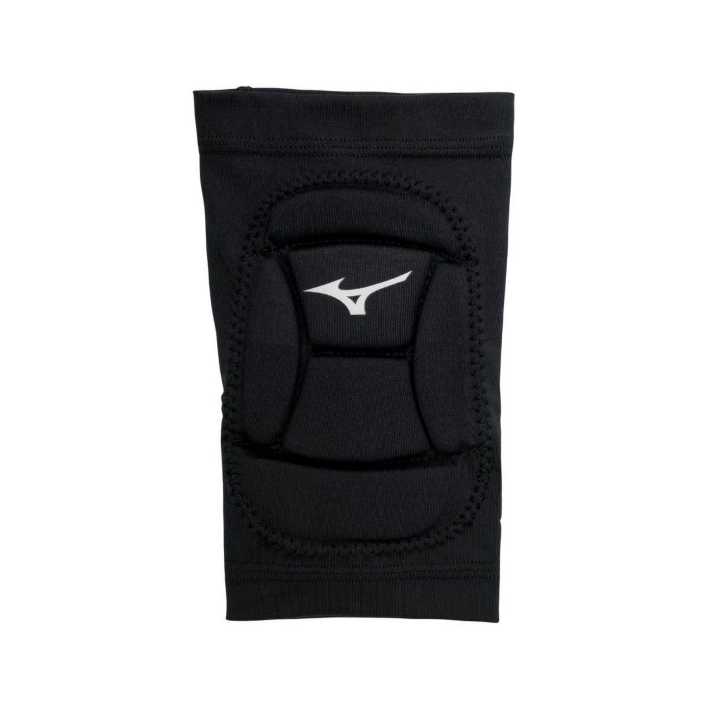 A photo of the Mizuno MZO Volleyball Elbow Pads in colour black with white Mizuno logo.
