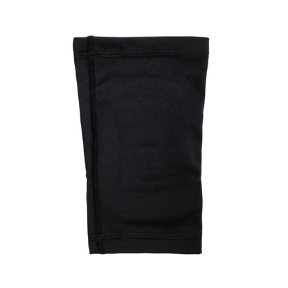 A photo of the Mizuno MZO Volleyball Elbow Pads in colour black with white Mizuno logo.