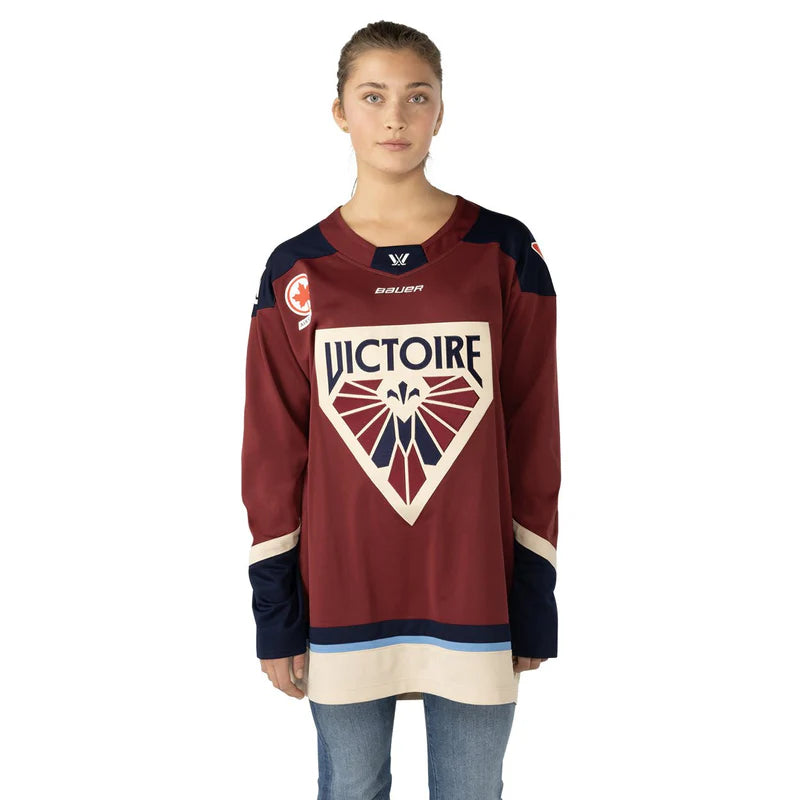 Montreal Victoire Adult Bauer Replica Home Jersey