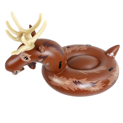 A photo of the Float-EH Pool Float Moose Side View