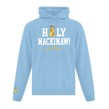 A photo of the NOFCC Adult Hoodie in colour blue.
