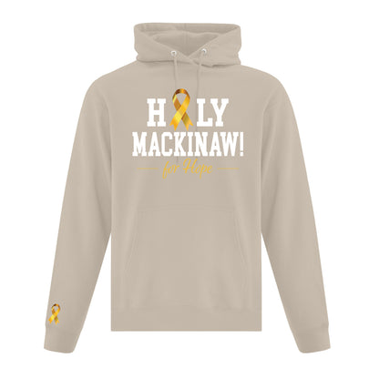 A photo of the NOFCC Adult Hoodie in colour beige.