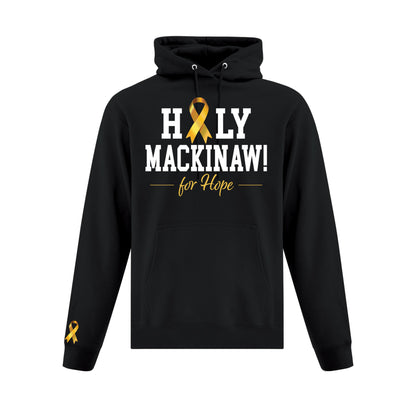 A photo of the NOFCC Adult Hoodie in colour black.