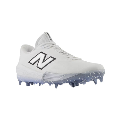 A photo of the New Balance FuelCell Compv4 Baseball Cleats in colour white.