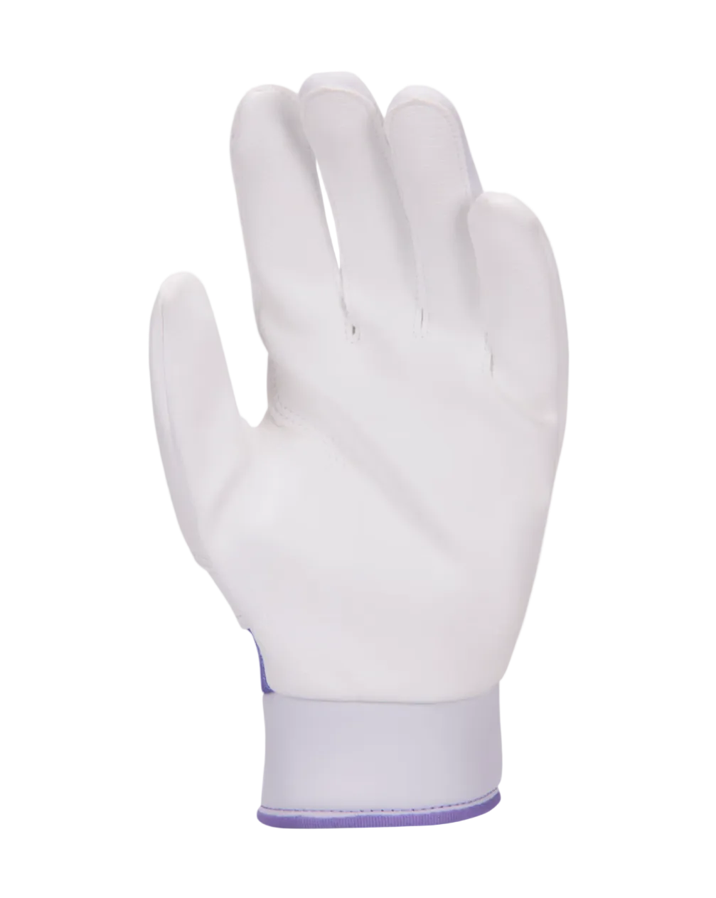 A photo of the Nike Alpha 2.0 Kids' Baseball Batting Glove in colour white palm