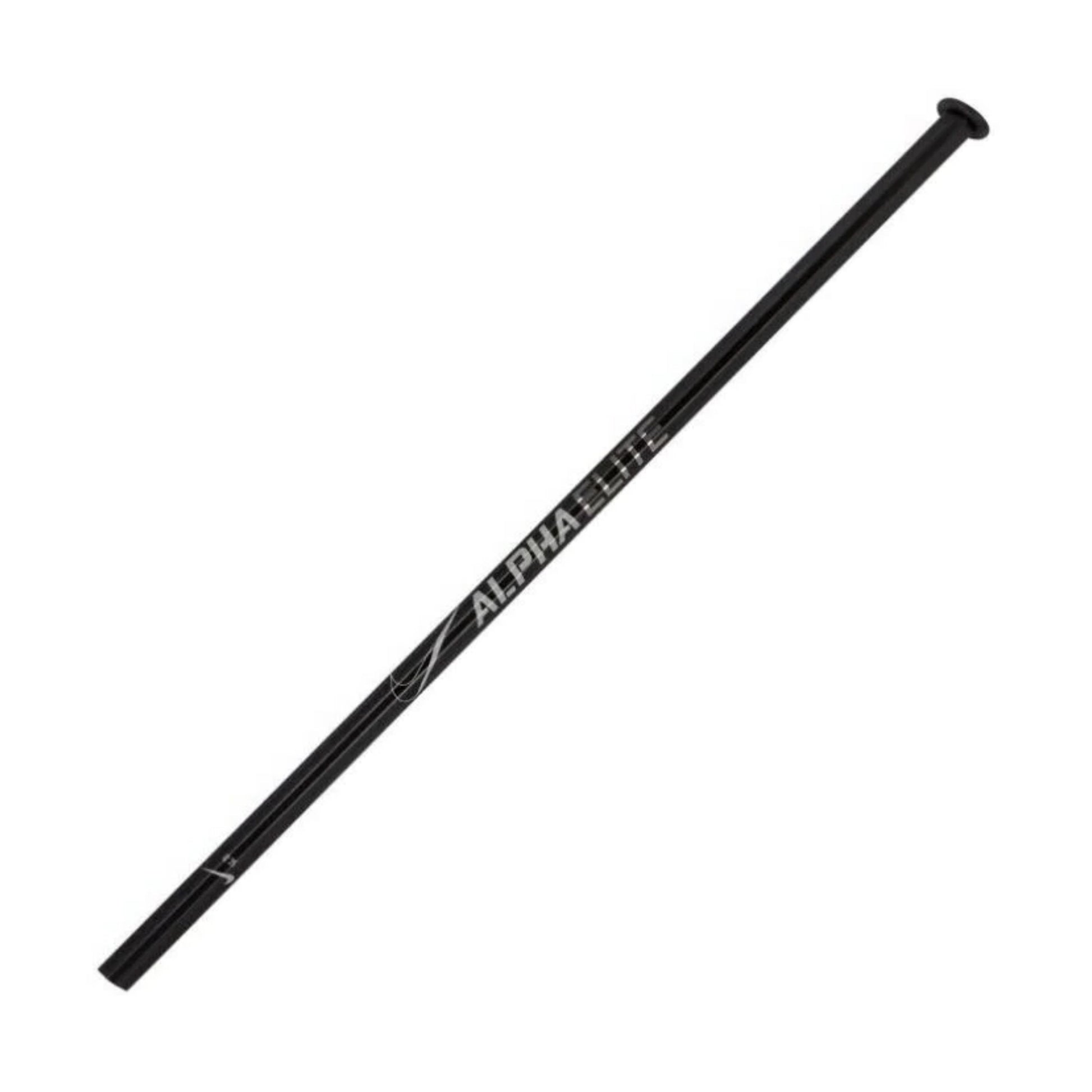 A photo of the Nike Alpha Elite A/M Men's Sc-Ti Lacrosse Handle in colour black