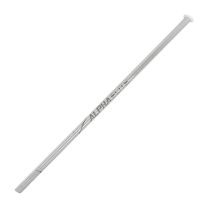 A photo of the Nike Alpha Elite A/M Men's Sc-Ti Lacrosse Handle in colour platinum