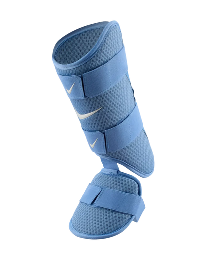 A photo of the Nike Baseball Batter's Leg Guard in colour blue.
