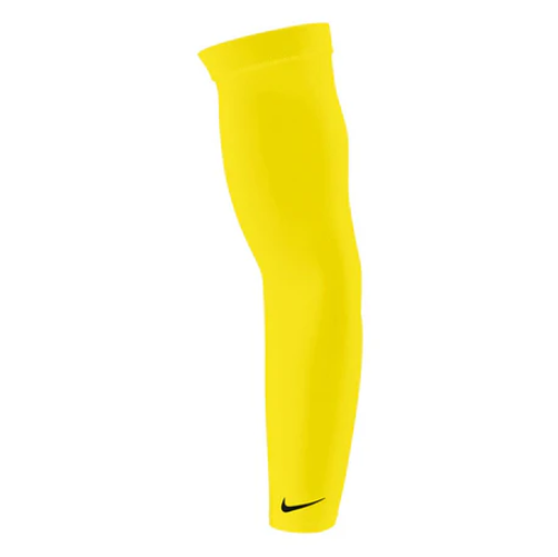 A photo of the Nike Pro Dri-Fit Sleeve in colour yellow.