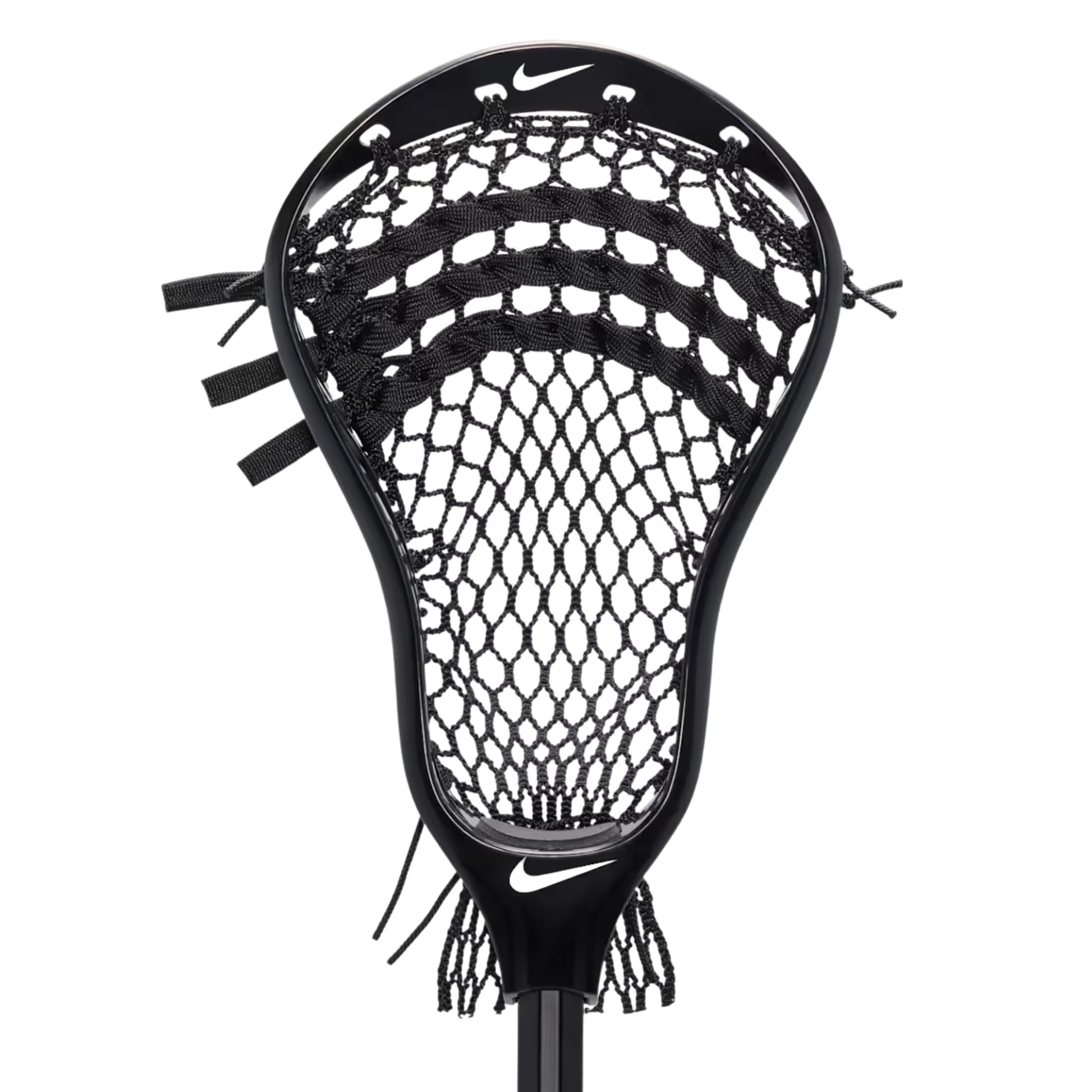 A photo of the Nike Surge LT Complete Lacrosse Stick in colour black.