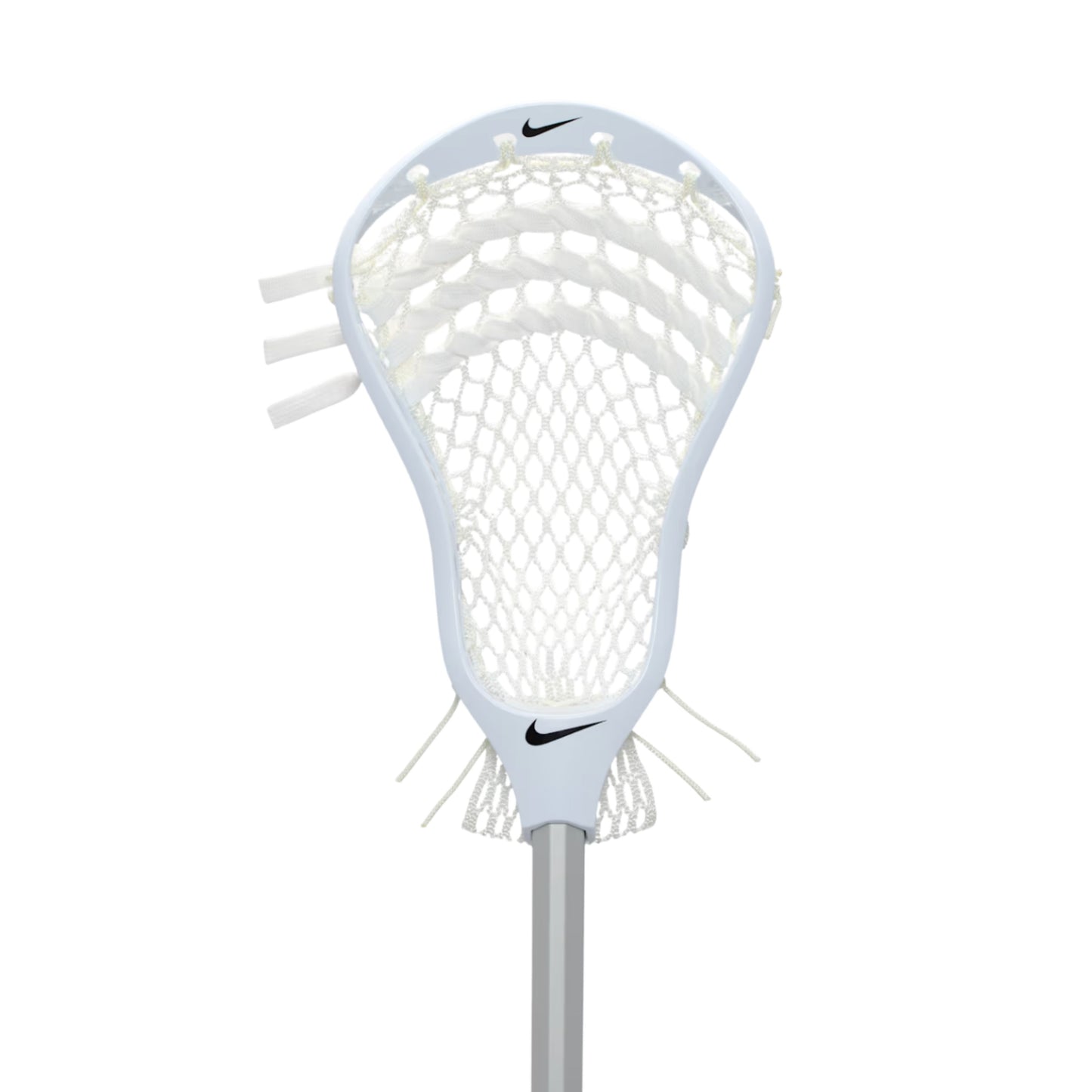 A photo of the Nike Surge LT Complete Lacrosse Stick in colour white.
