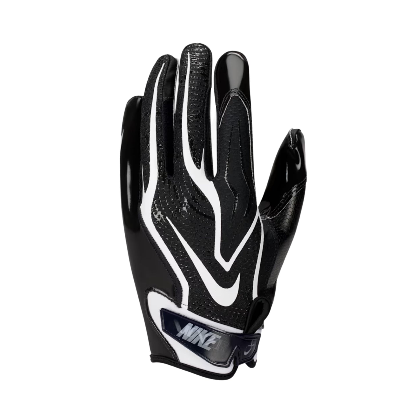 A photo of the Nike Vapor Jet 9.0 Football Gloves in colour black and white.