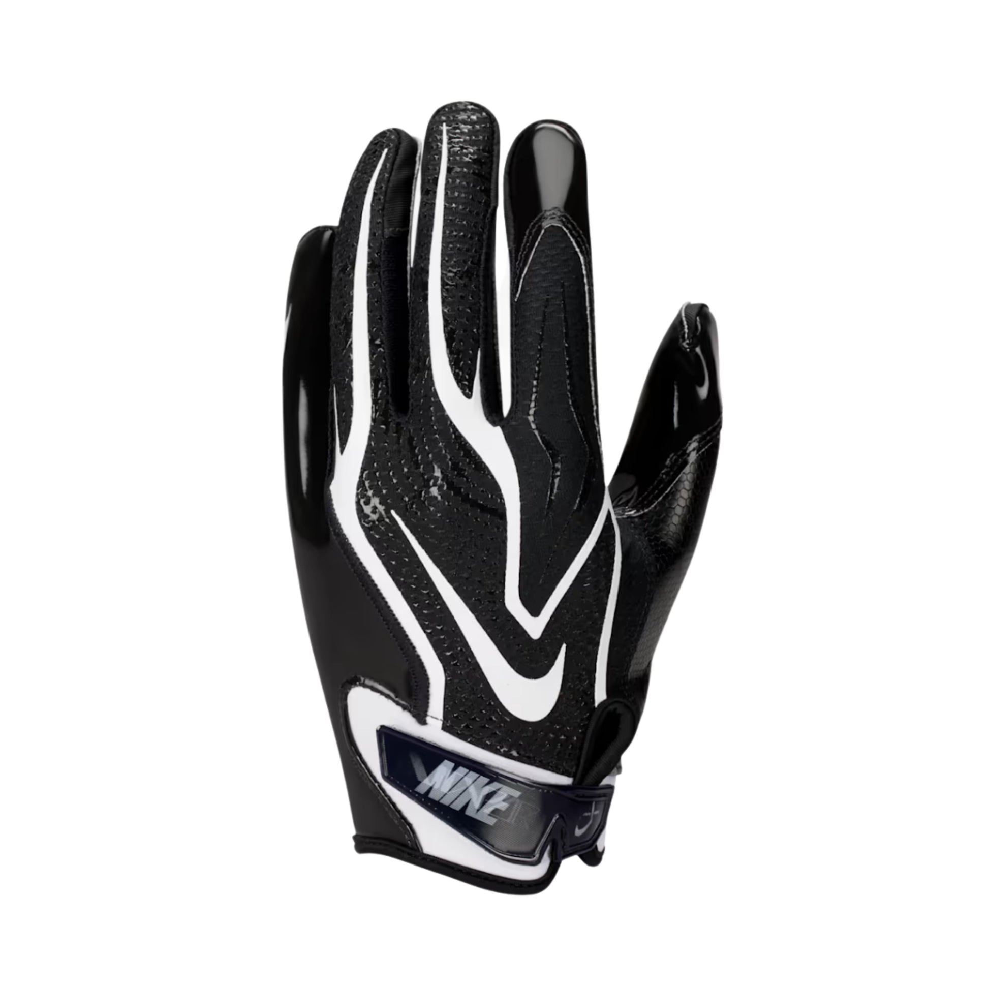 A photo of the Nike Vapor Jet 9.0 Football Gloves in colour black and white.
