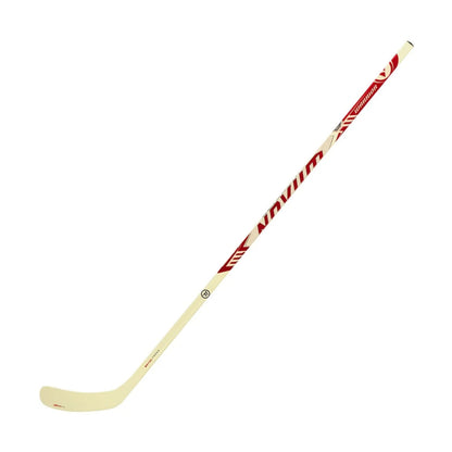 A photo of the Warrior Novium 3 Pro Hockey Stick in colour white.