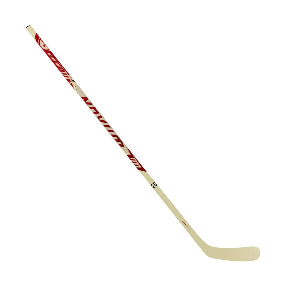 A photo of the Warrior Novium 3 Pro Hockey Stick in colour white.