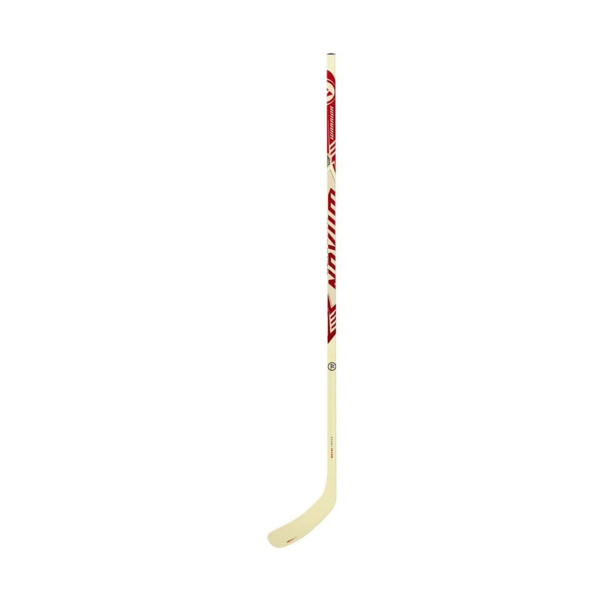 A photo of the Warrior Novium 3 Pro Hockey Stick in colour white.
