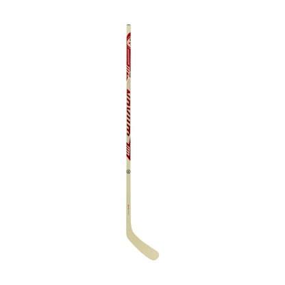 A photo of the Warrior Novium 3 Pro Hockey Stick in colour white.