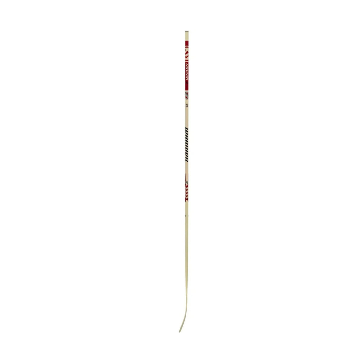 A photo of the Warrior Novium 3 Pro Hockey Stick in colour white.