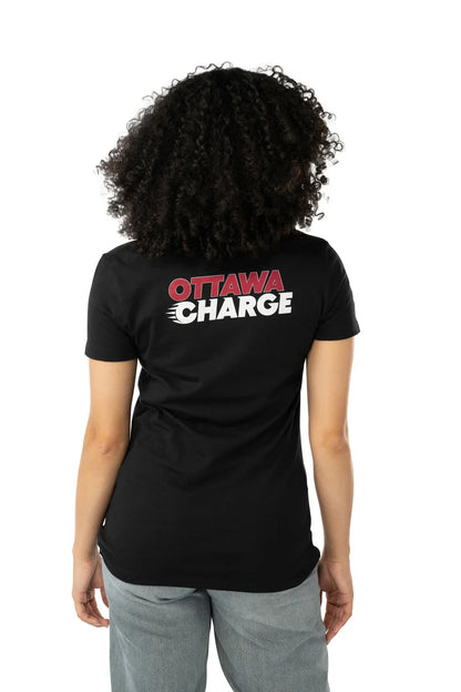 Bauer Youth Front Logo Back Name T-Shirt