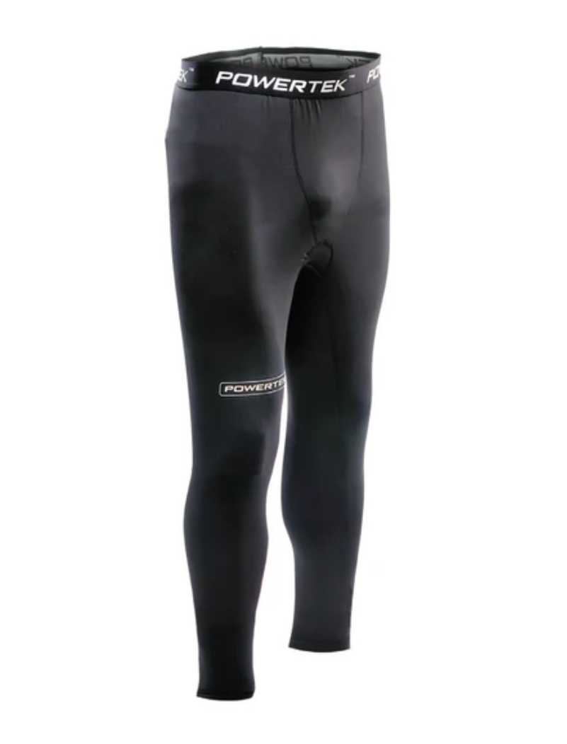 A photo of the Powertek V3.0 Senior Tek Pants in colour black.