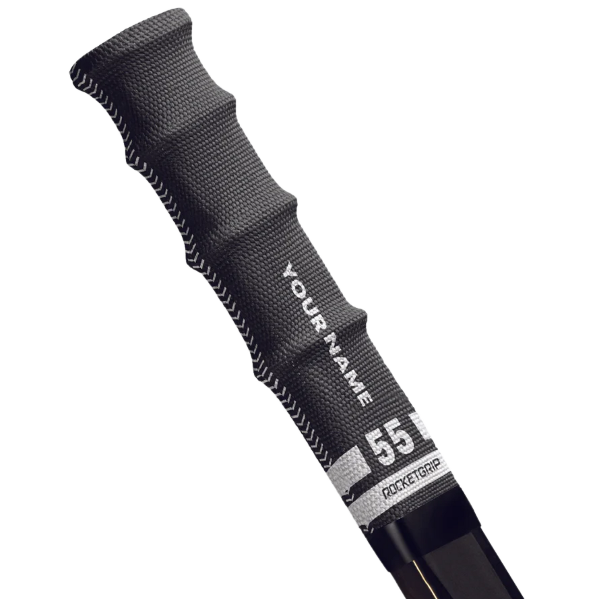 A photo of the ROCKETGRIP Hockey Grip in colour black.