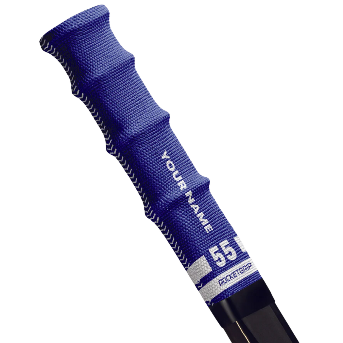 A photo of the ROCKETGRIP Hockey Grip in colour blue.