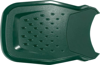 A photo of the Rawlings RX2 Reverse Adjustable Batting Helmet Extension in colour dark green.