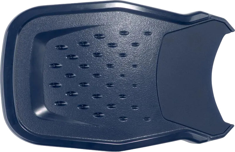 A photo of the Rawlings RX2 Reverse Adjustable Batting Helmet Extension in colour navy.