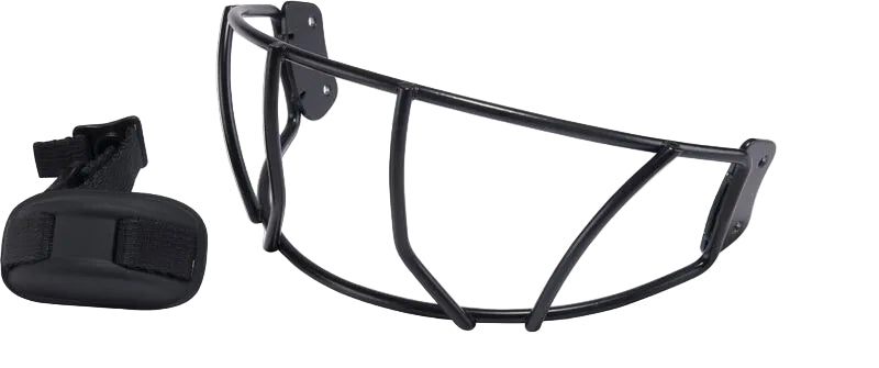 A photo of the Rawlings RX2 Batting Helmet Facemask in colour black.